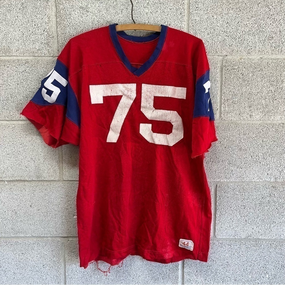 Vintage Champion Distressed Jersey